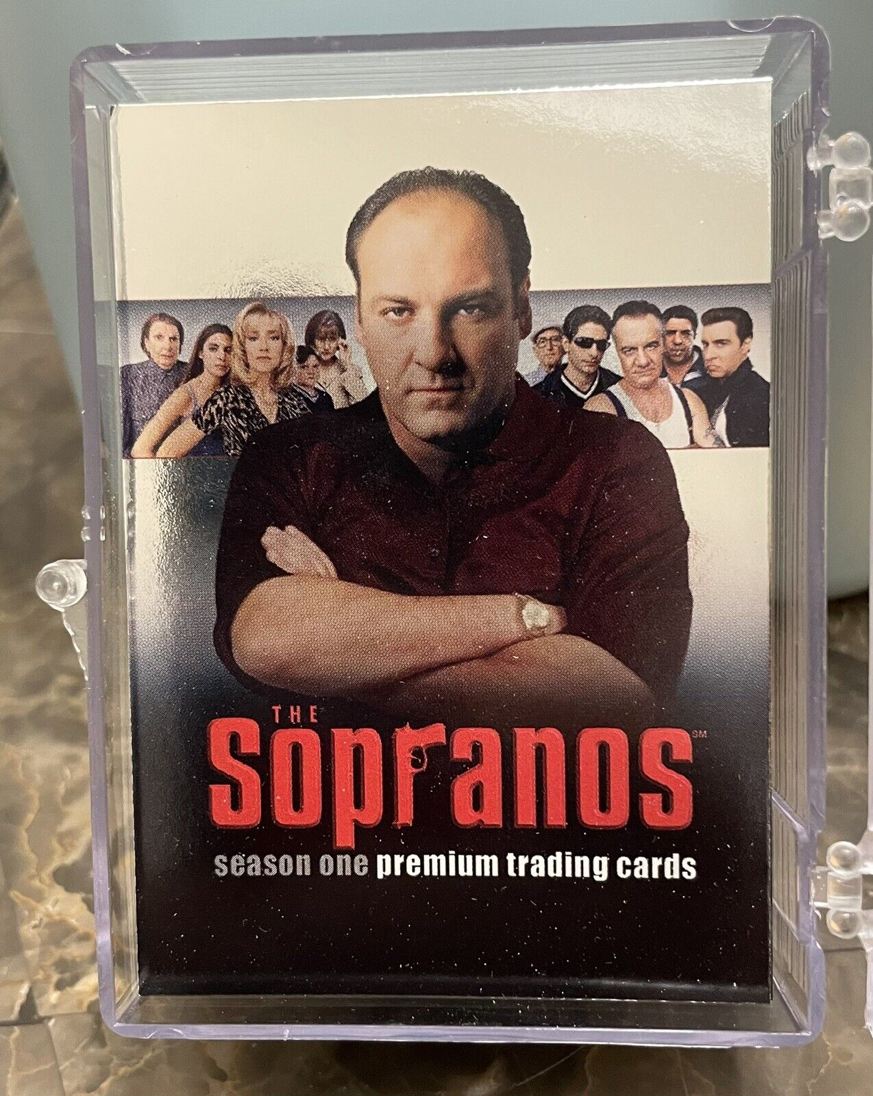 Sopranos Season One Chrome Complete Base Set 1-72 HBO MINT Chrome Set.