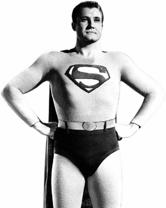 Superman George Reeves  Sexy Celebrity Model Print 8.5x11 Photo 1298 New