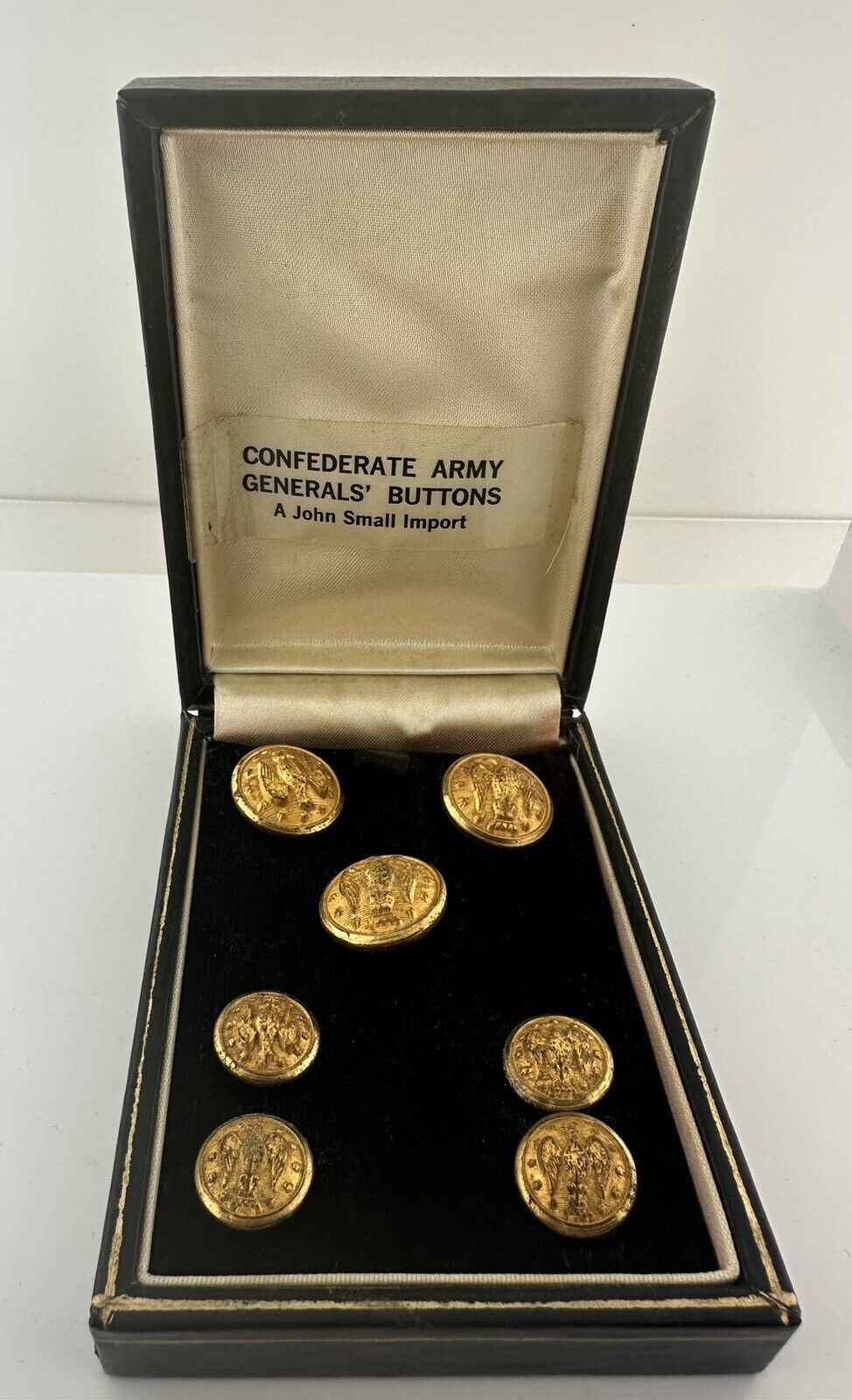 Confederate officer button Generals Gold Filled