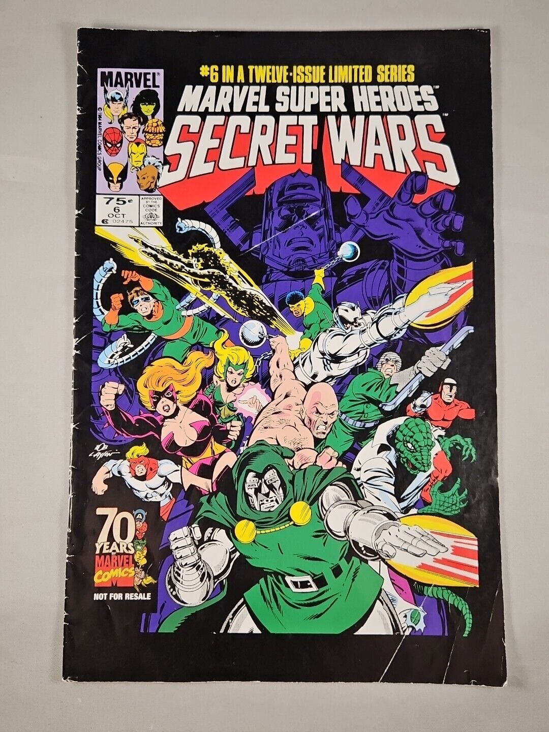 Marvel Super Heroes Secret Wars #6 (2009) 75 cents, 6 Oct 02475