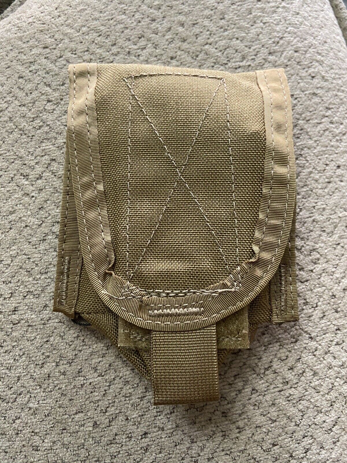 MSA Paraclete Grenade Pouch #RSFG0815 Smoke Tan Made In USA