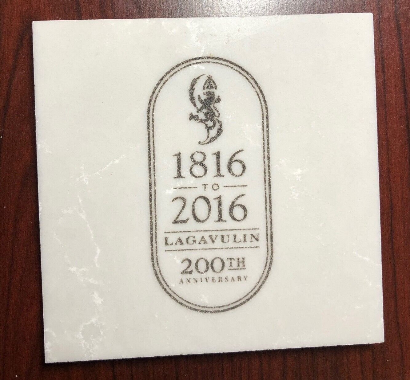 LAGAVULIN 200th Anniversary Marble Coaster