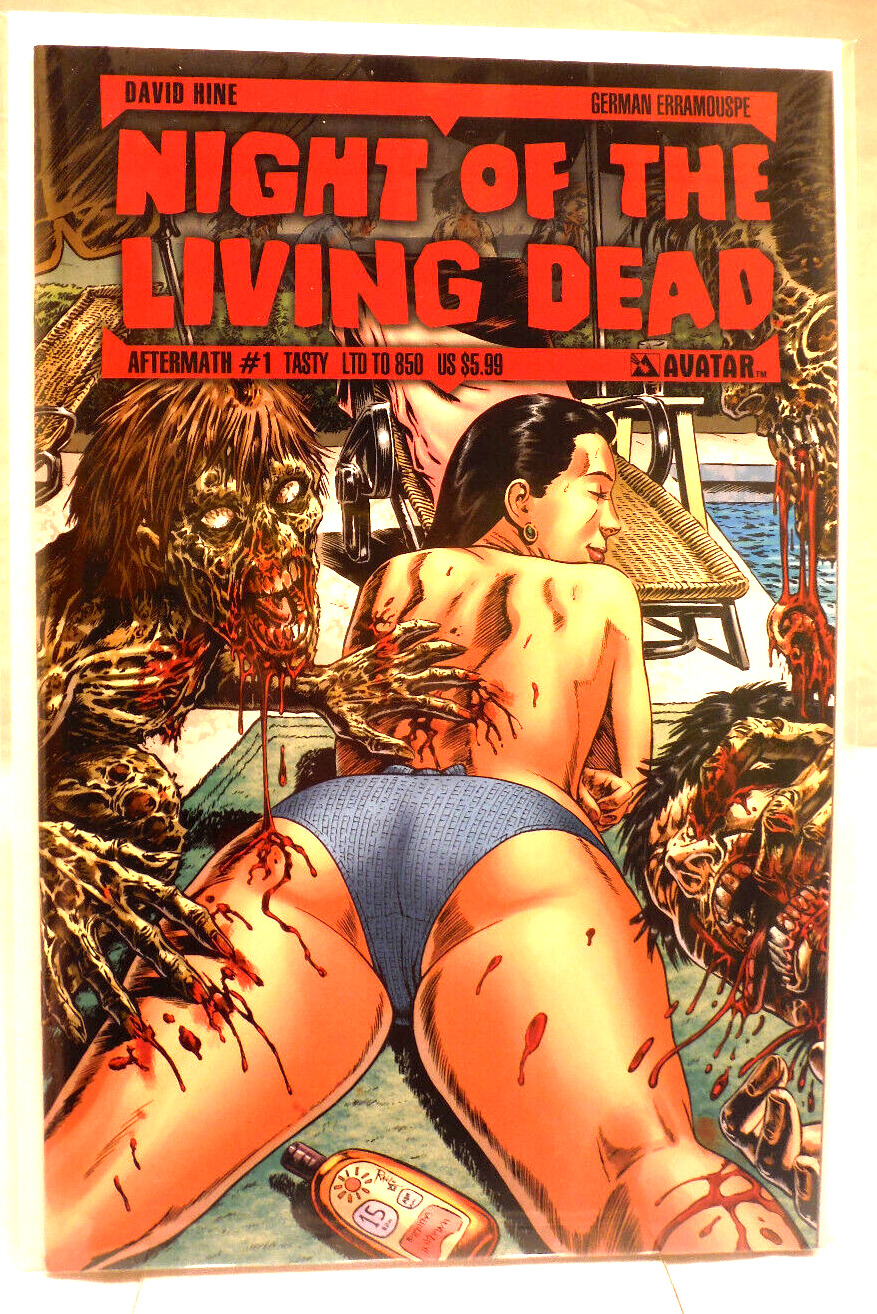 Night of the Living Dead: Aftermath #1 Tasty Cover Lim Edition 850 VF+/NM Avatar