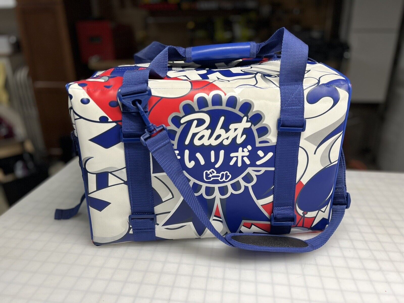 Pabst Blue Ribbon 24 Can Cooler Limited PBR Insulated Gaijin Arts 2018 RARE