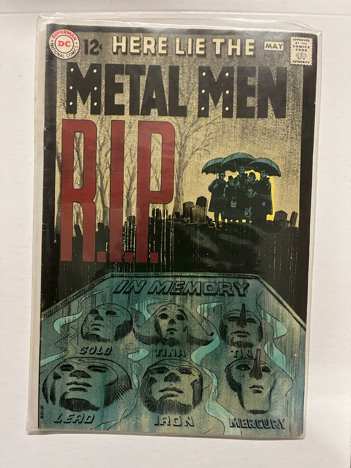 Metal Men #37, Here Lie The Metal Men RIP #37 DC Comics