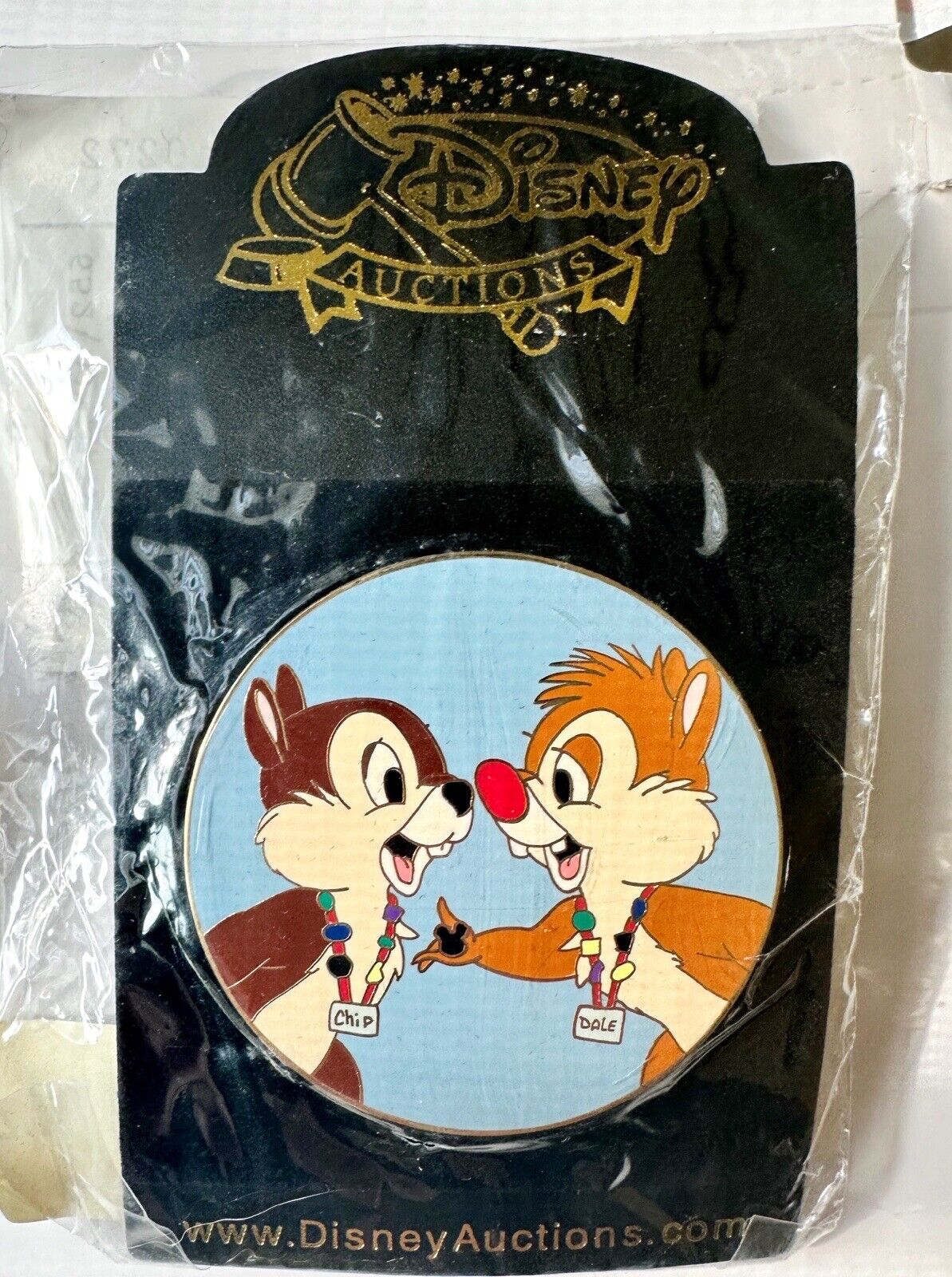 Rare Disney Auctions Pin Chip Dale Pin Trading LE 1000
