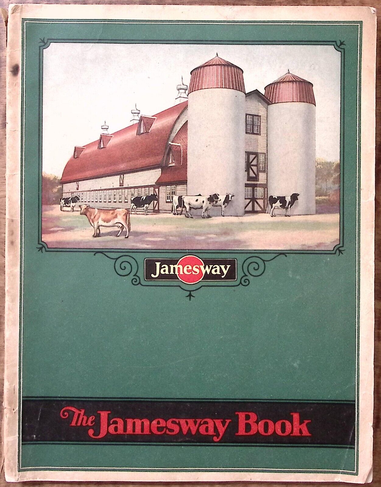 1927 THE JAMESWAY BOOK NO 60 COWS DAIRY FEEDING FARMING BARNS ADVERTISING  B335