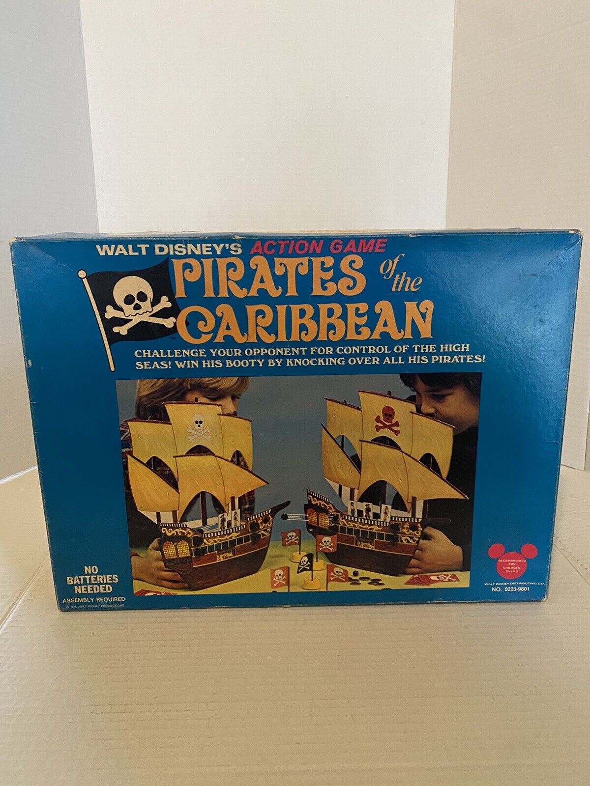 Vtg 1975 Walt Disney’s Pirates of the Caribbean Action Game-Complete