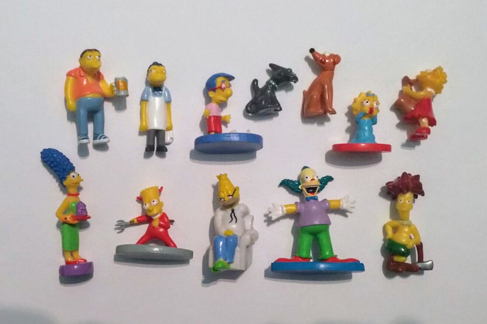THE SIMPSONS COLLECTION FIGURINES SET - VINTAGE FIGURES COLLECTIBLES MINIATURES