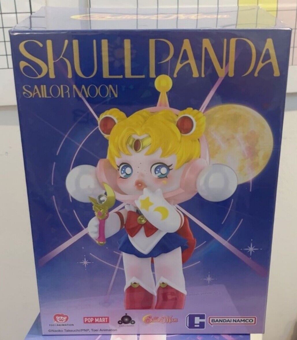 Pop Mart Skullpanda X Sailor Moon Figure Factory Sealed Box