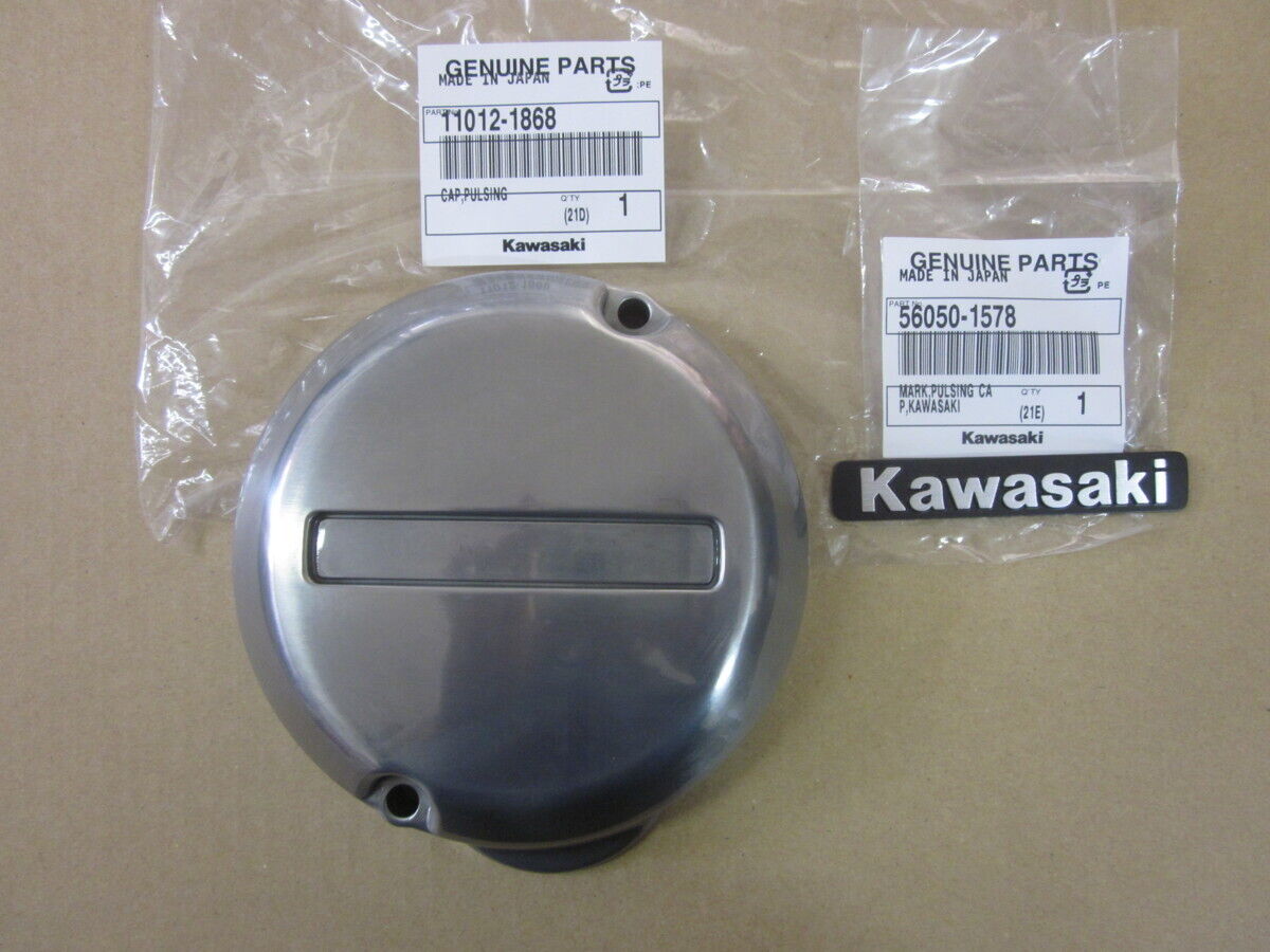 Kawasaki Genuine Point Cover Emblem Set Zephyr750 11012-1868/56050-1578