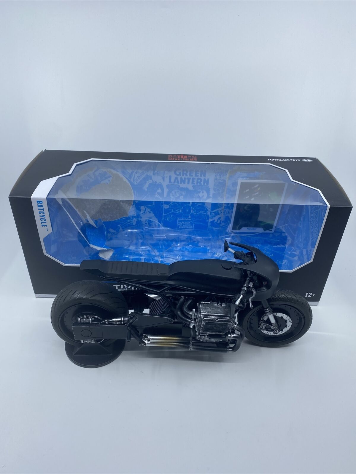 McFarlane Toys The Batman - Batcycle DC Comics Resin Vehicle w/ Original Box