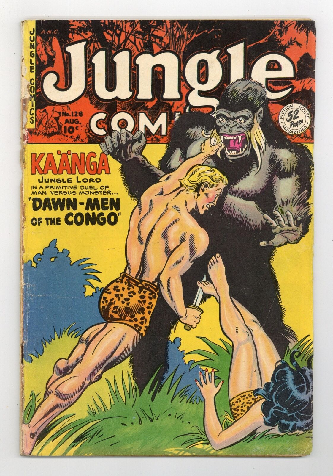 Jungle Comics #128 GD 2.0 1950