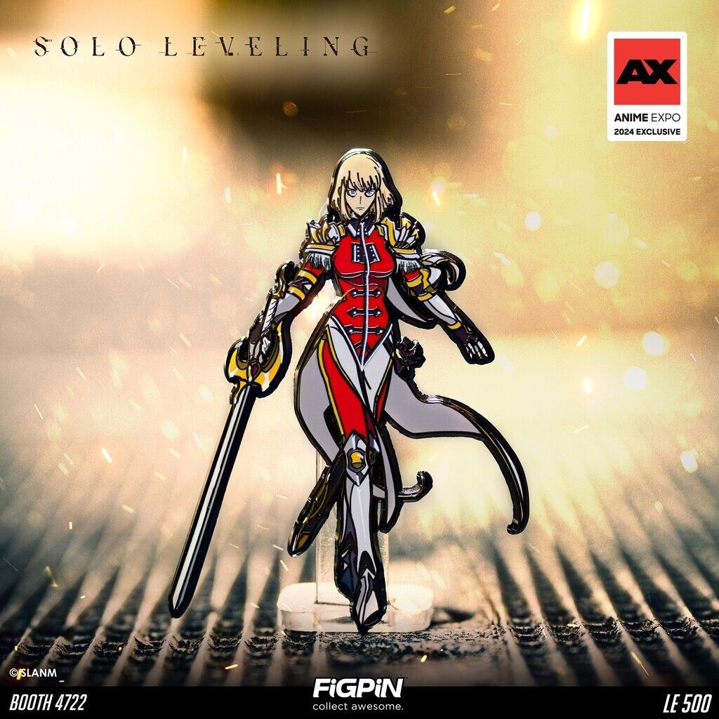 Anime Expo AX 2024 Exclusive Solo Leveling Cha Hae-In Enamel FiG PiN