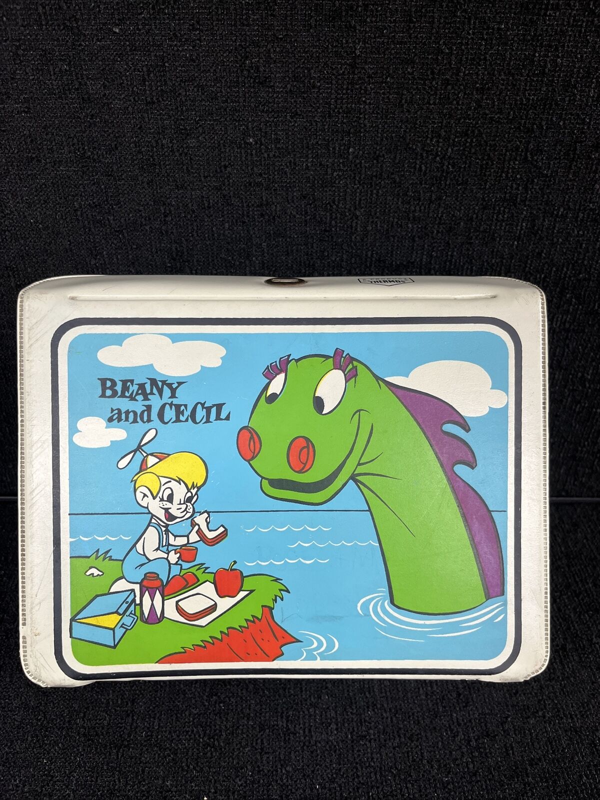 Vintage Beany And Cecil Lunchbox No Thermos 1961 Vinyl