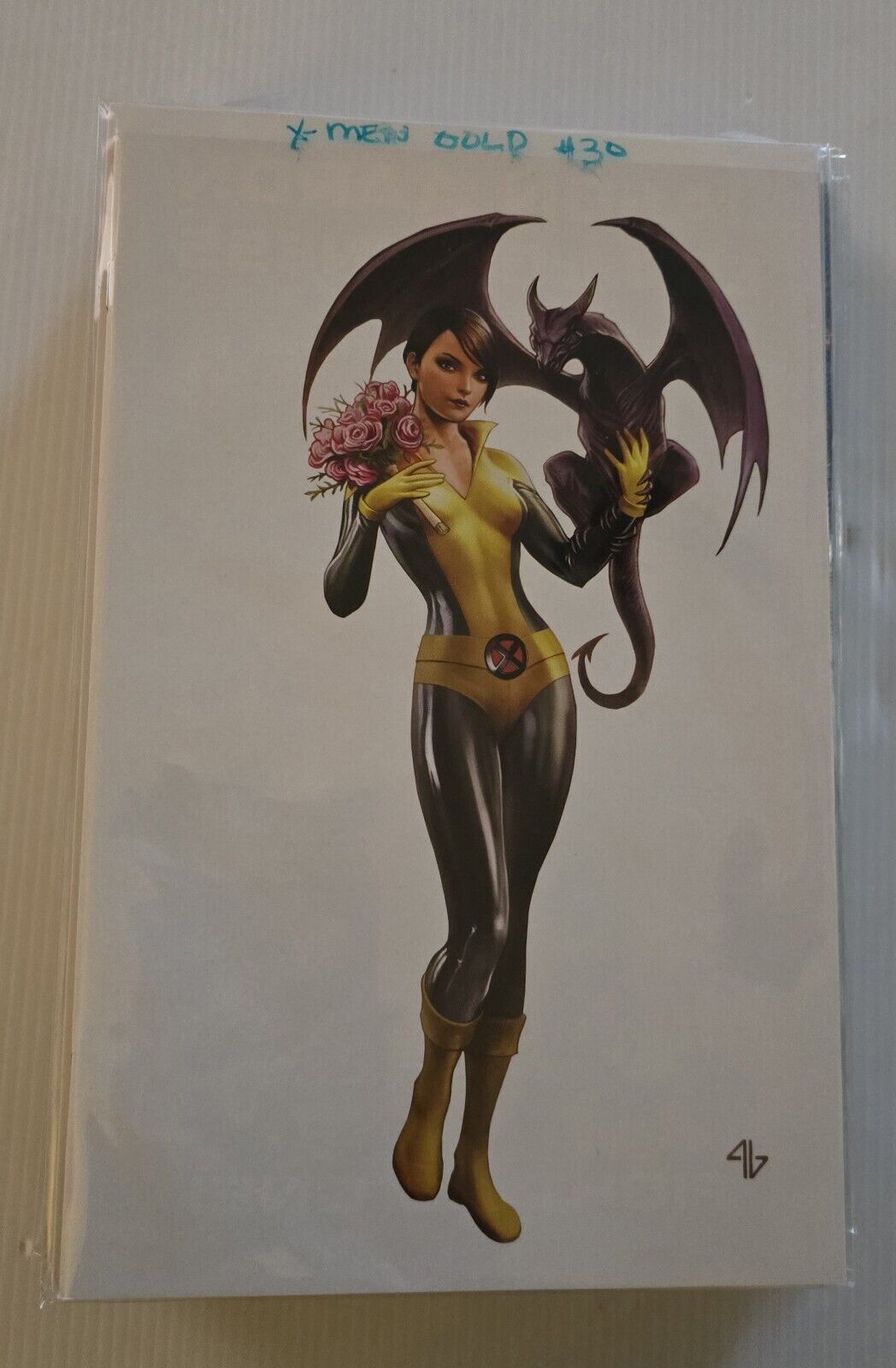 X-Men Gold #30 Adi Granov Kitty Pryde Virgin Variant Unknown Comics Convention 