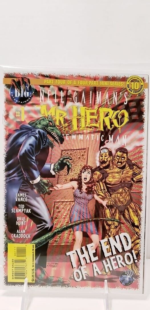 19729: Tekno Comix MR. HERO #1 VF Grade