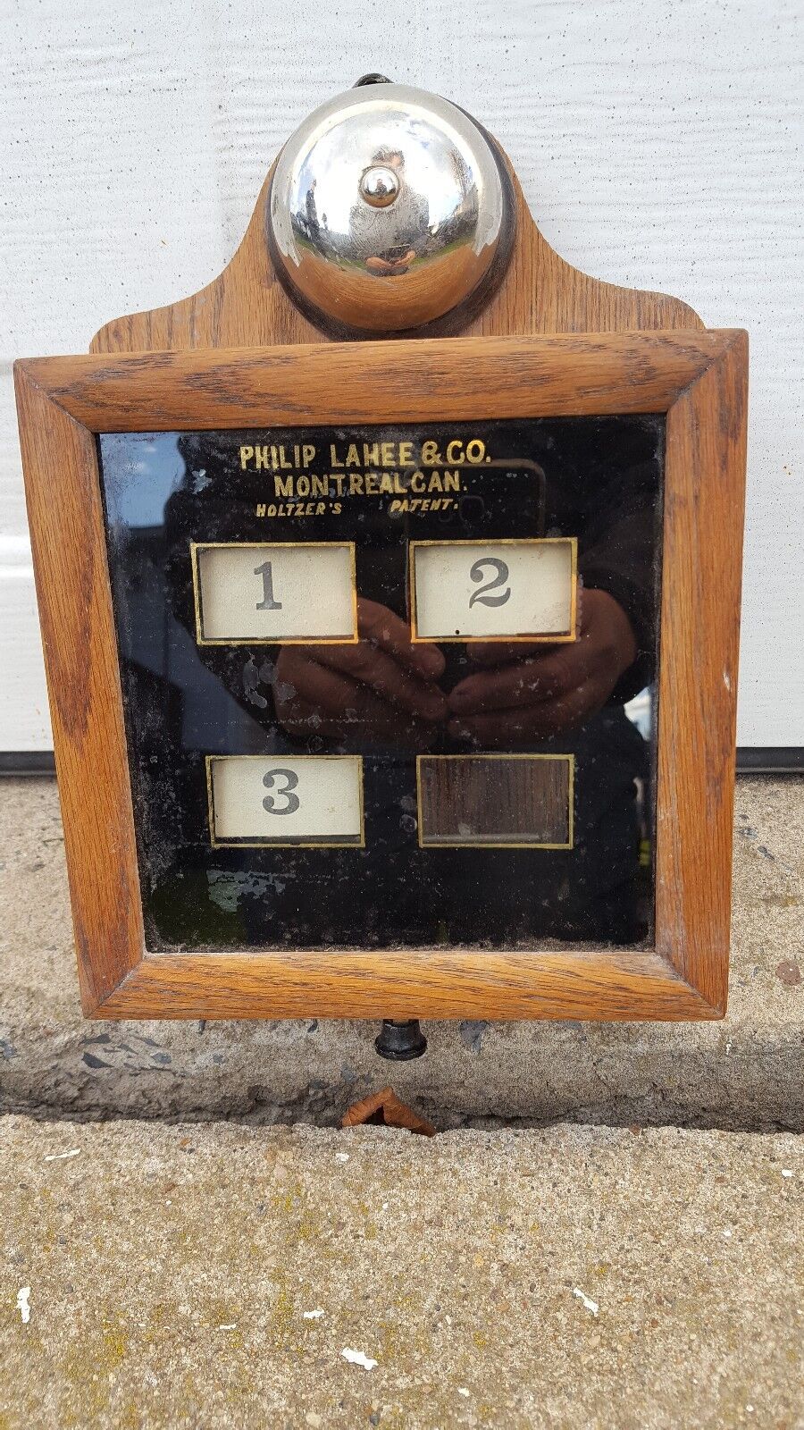 Antique Hotel Annunciator Butler Call Bell Servants Call Box lahee montreal