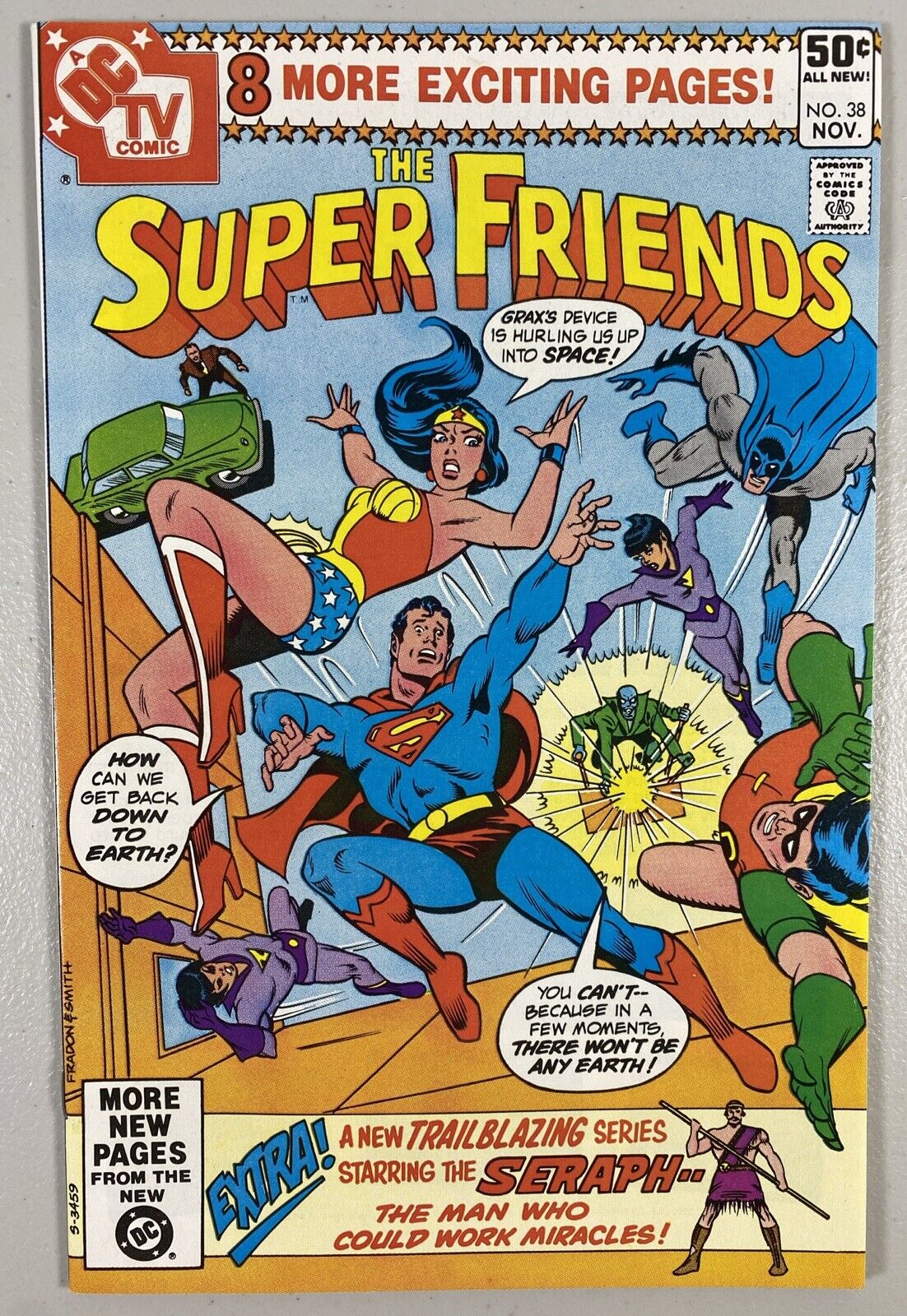 DC TV Comics The SUPER FRIENDS #38 NM HIGH Grade 1980 Superman Batman