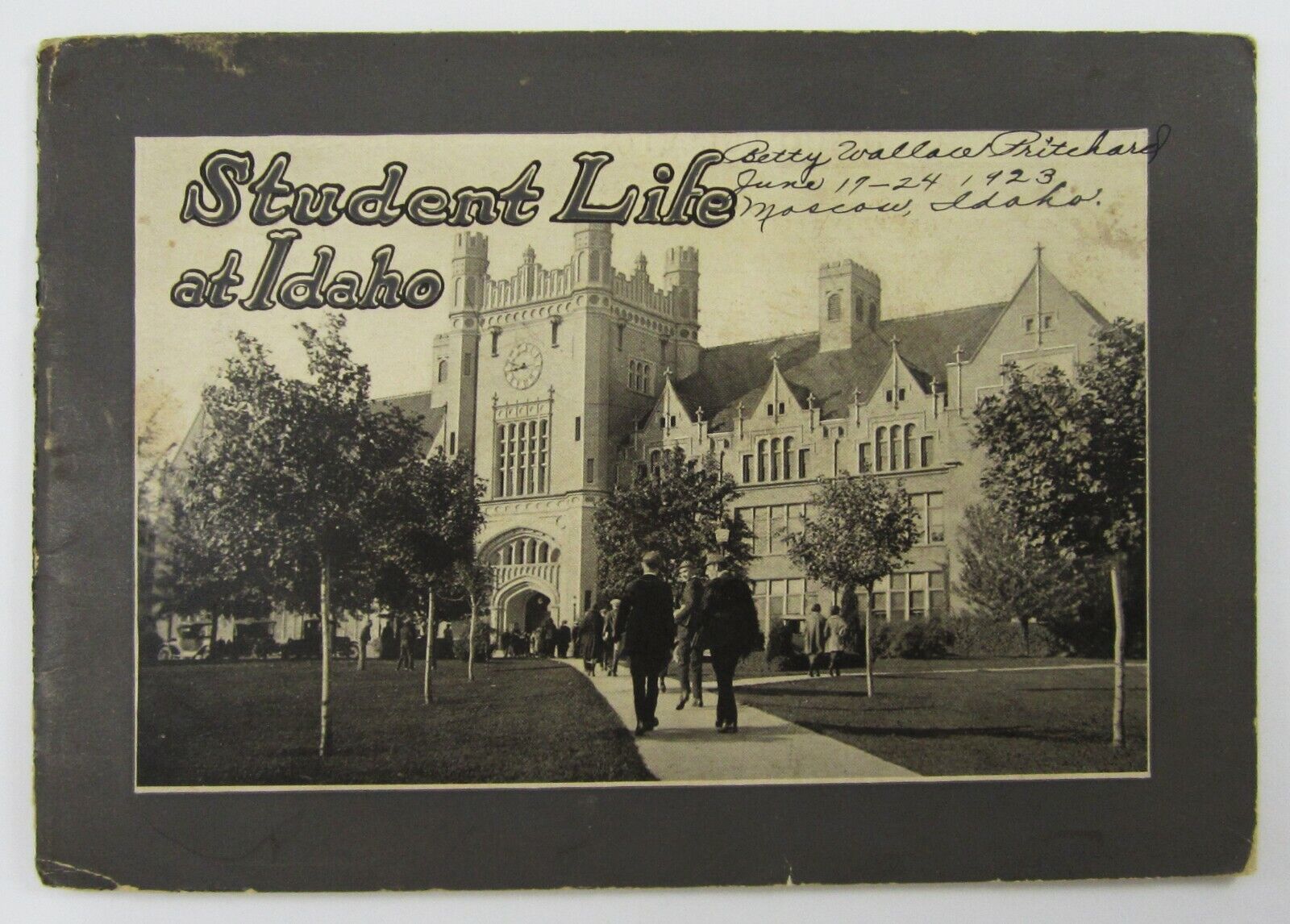 Vintage University of Idaho History Football Student Life Pictures Moscow 1923