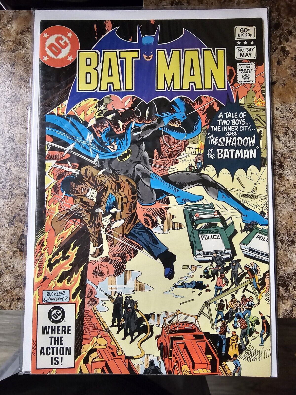Batman #347 (1982) Shadow Of The Batman Bronze Age DC Comics VF 