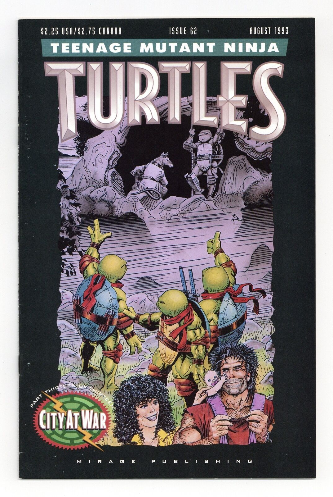 Teenage Mutant Ninja Turtles #62 VF- 7.5 1993