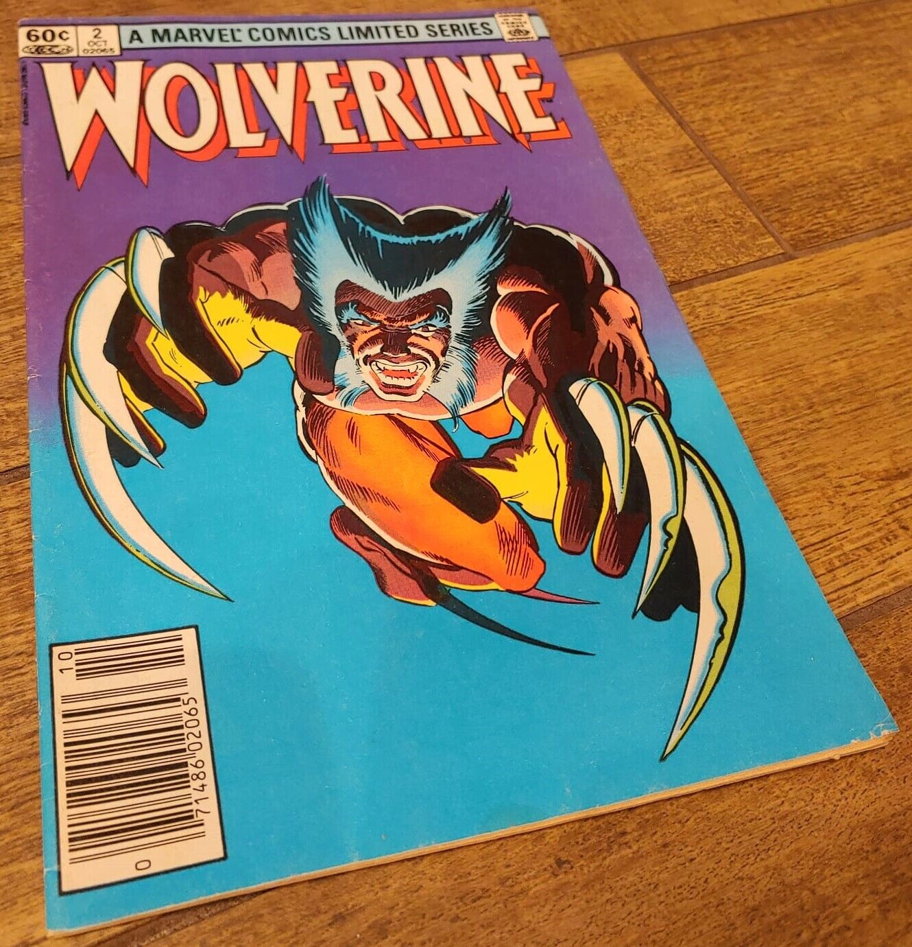 Wolverine Limited Series 2 Oct Frank Miller Newsstand Marvel Comics 1982 Yukio