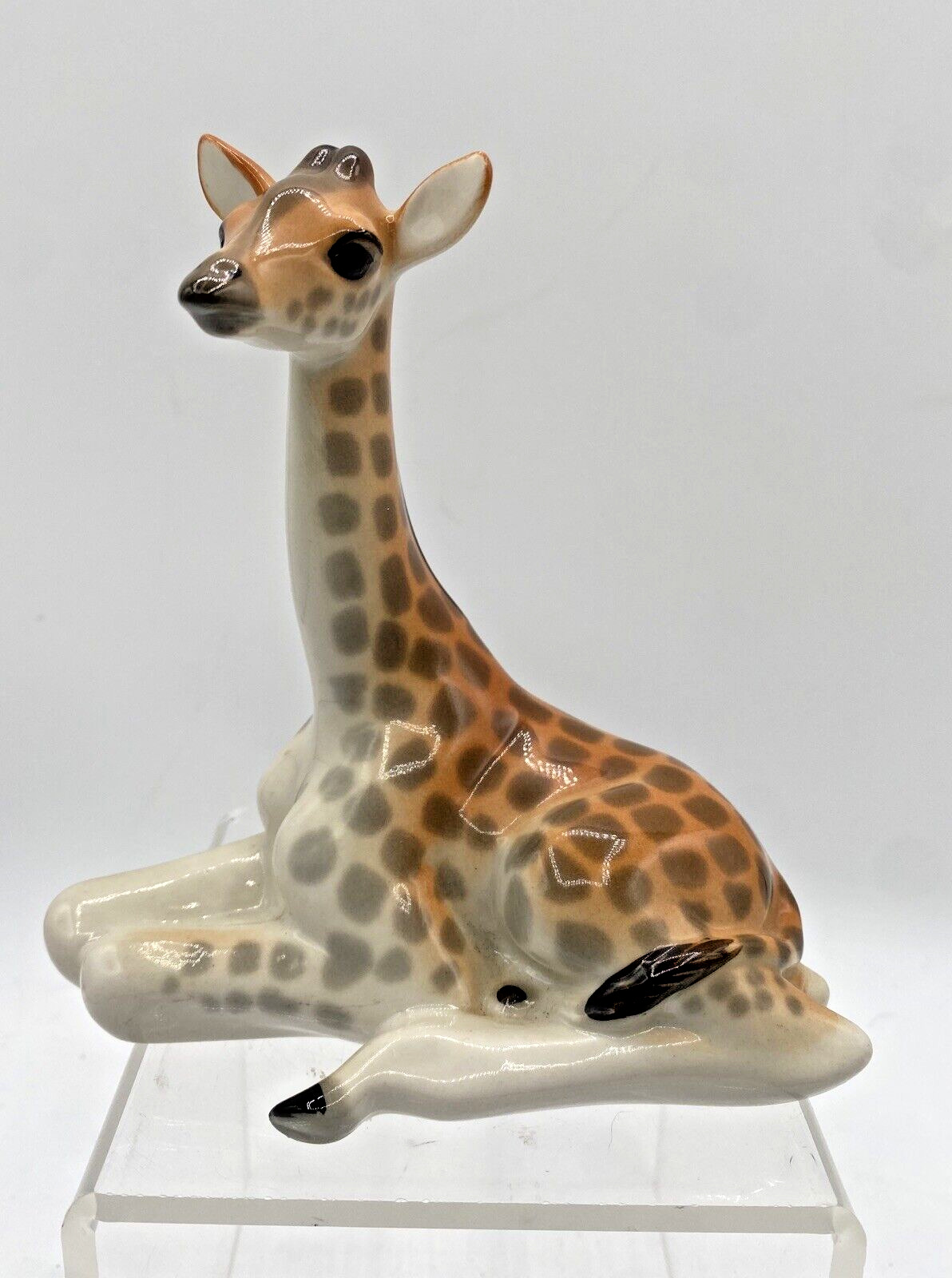 Lomonosov USSR Russian Giraffe  Porcelain Figurine