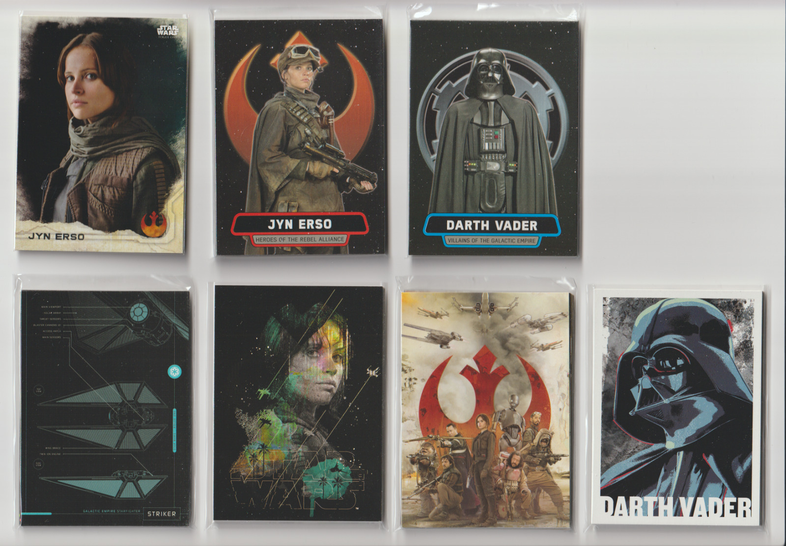 2016 Topps Star Wars Rogue One Series 1 Full BASE Set 1-90 & 6 Subsets