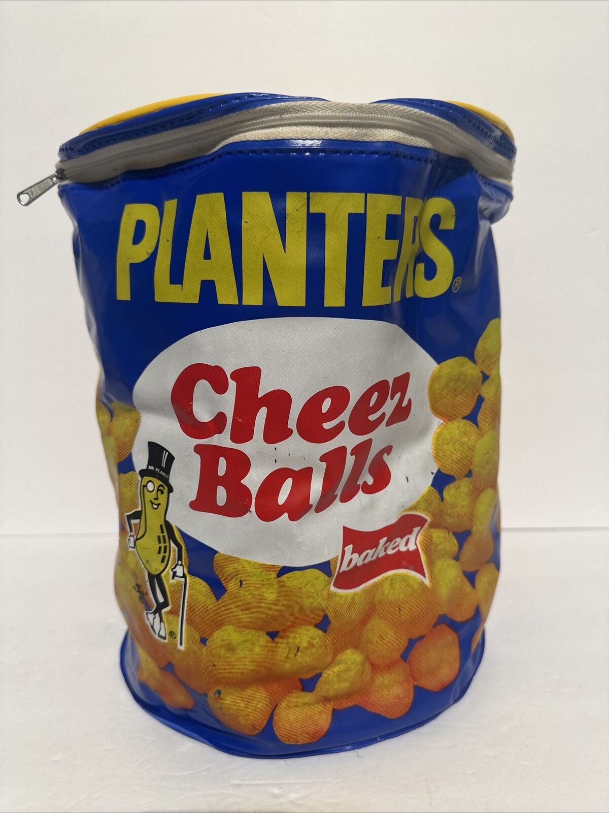 Vintage 1980’s  Planters Peanut Cheez Balls Baked  Insulated Cooler Bag