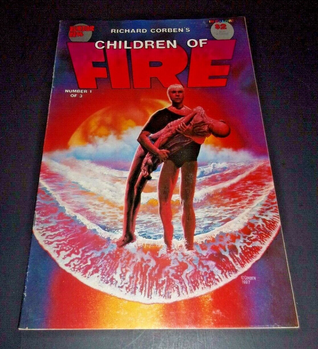 Richard Corben's Children Of Fire #1 (of 3) Fantagor Press 1987