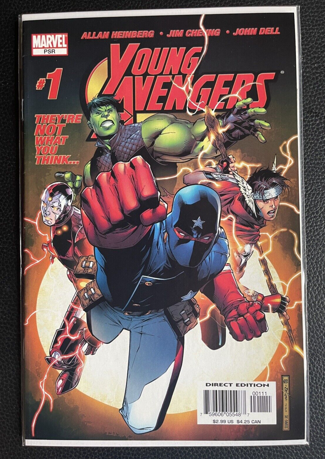 Young Avengers #1 - 1st Kate Bishop Wiccan Hulkling Marvel 2005 Comic NM Key