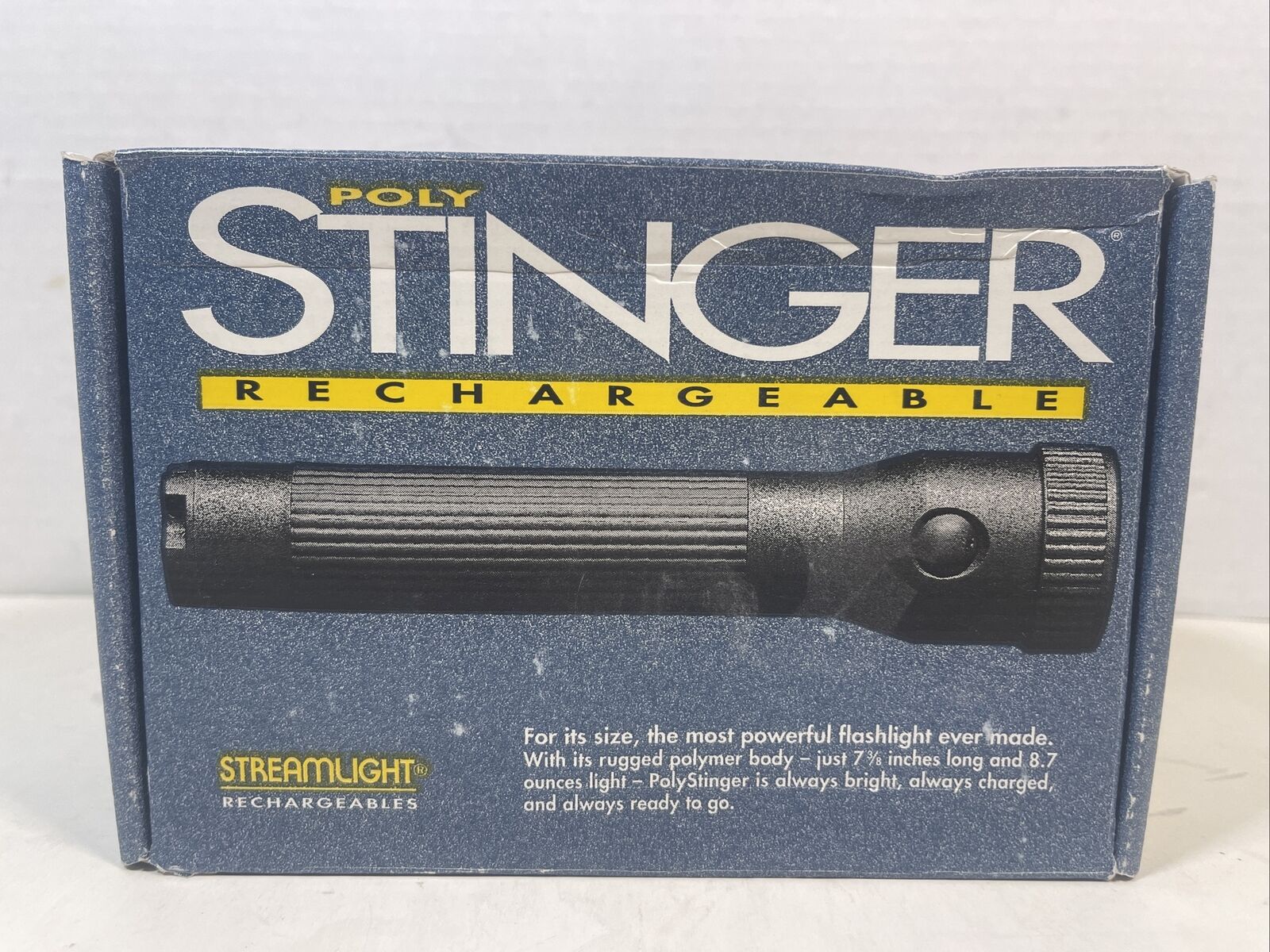 New Streamlight Polystinger Rechargeable Flashlight 2x Charger Holders