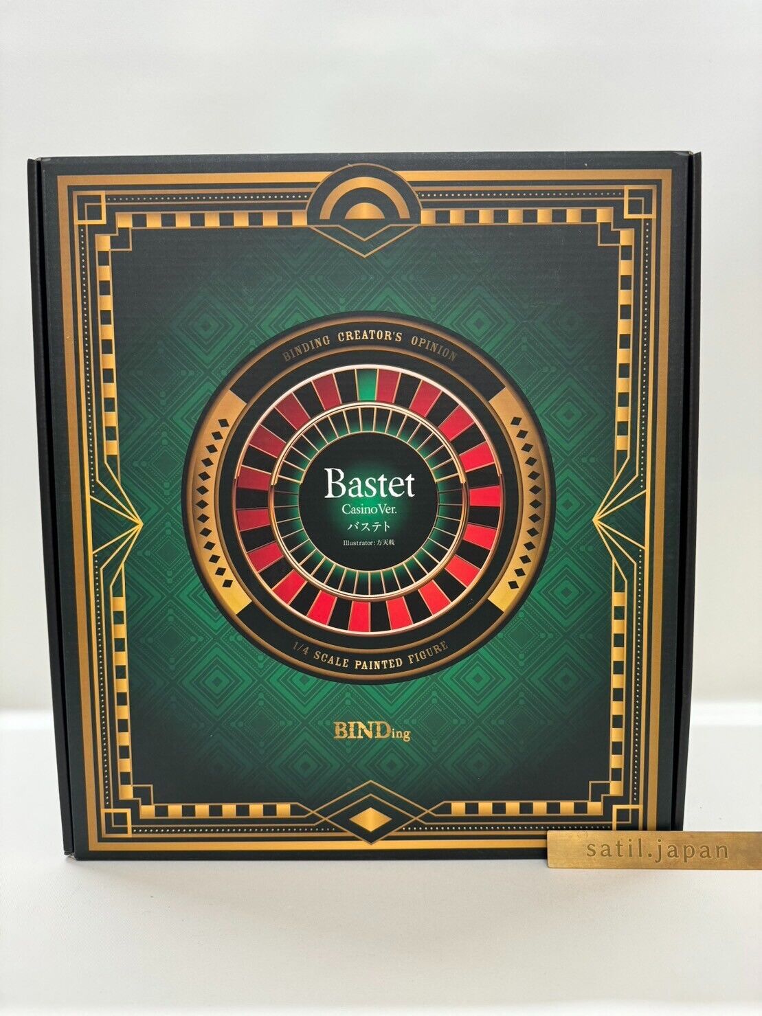 [USED] native BINDing Creator\'s Opinion Bastet Casino ver. 1/4 Scale Figure
