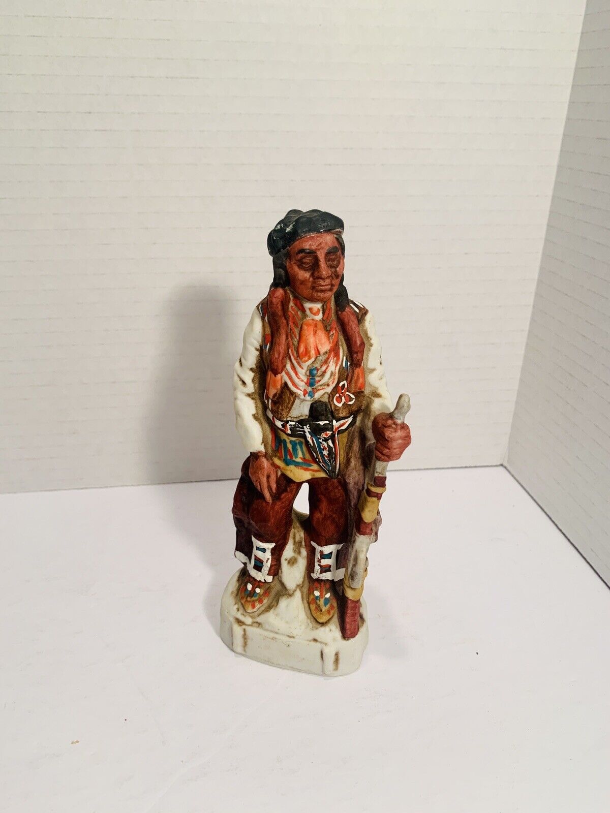 1974 G. Schildt Native American Curlee Decanter #1301
