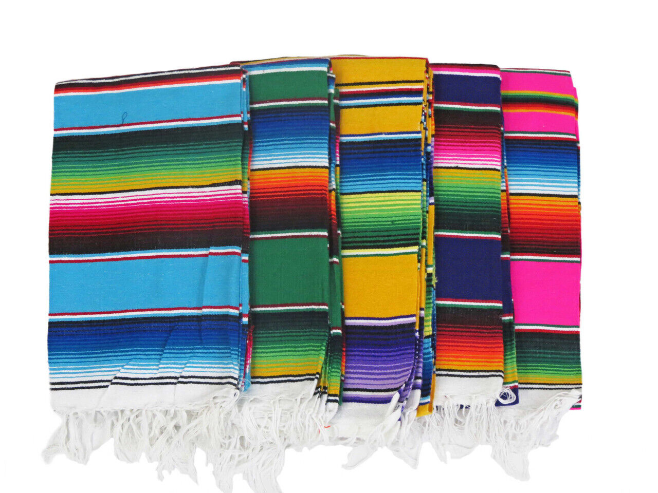 Mexican Sarape Zarape Blanket Large 80\