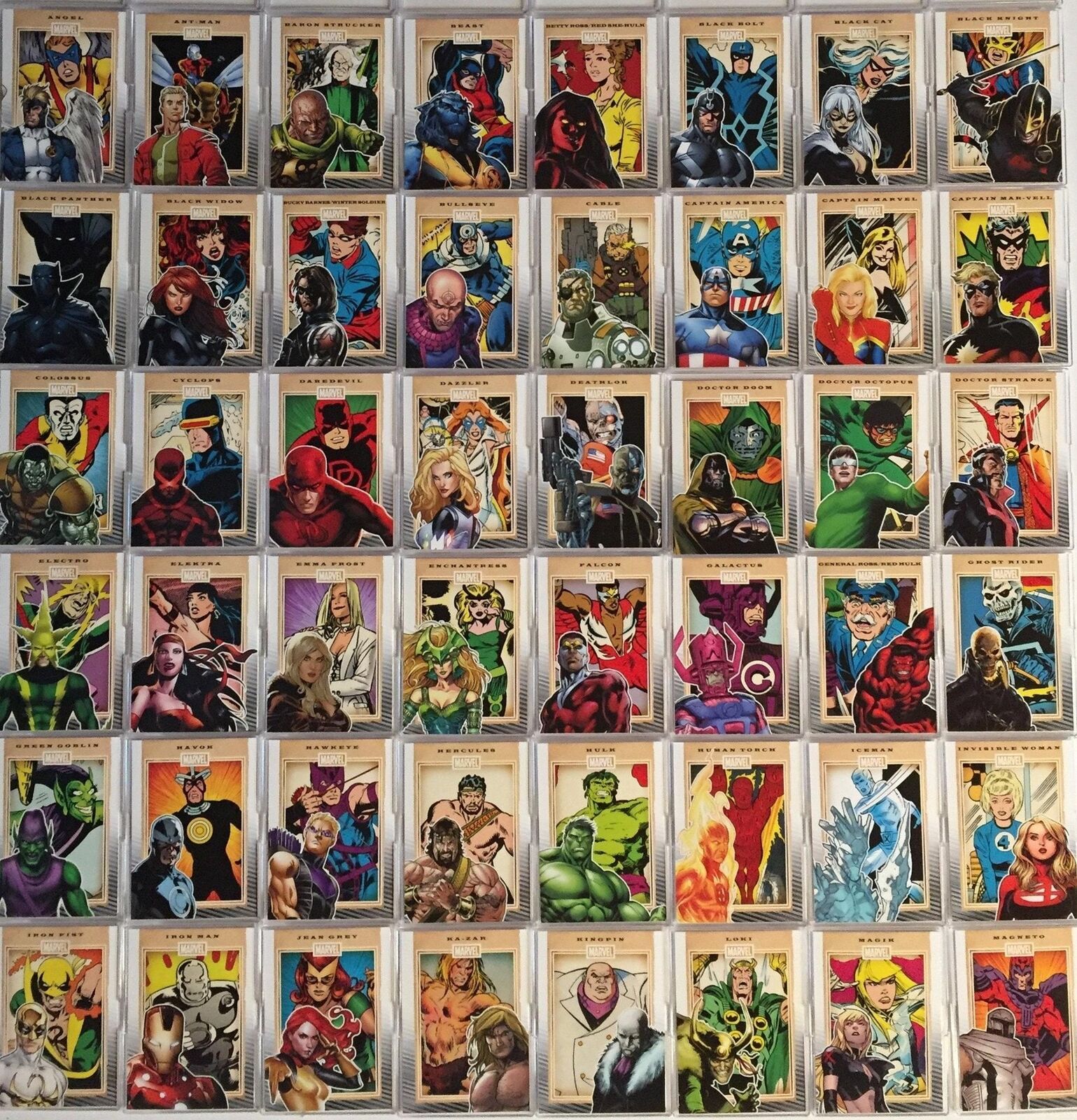 Marvel 75th Anniversary Base Card Set 90 Cards Rittenhouse 2014