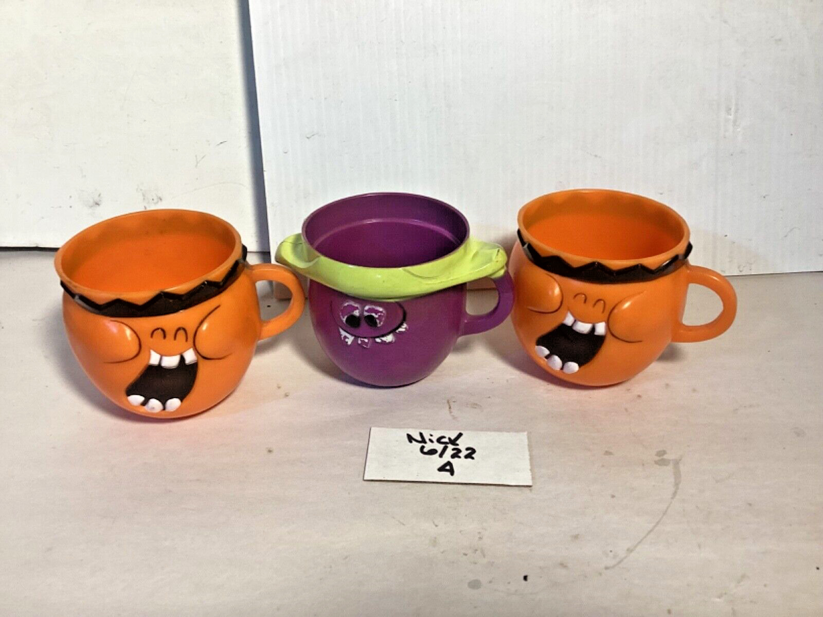 Vintage Koolaid orange grape glasses mugs 1960’s
