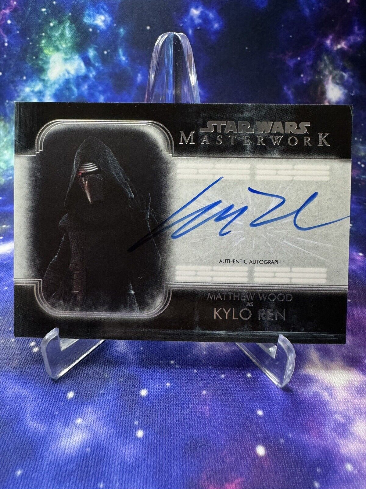 2020 Topps Star Wars Masterwork Matthew Wood [Kylo Ren] Auto #A-MW