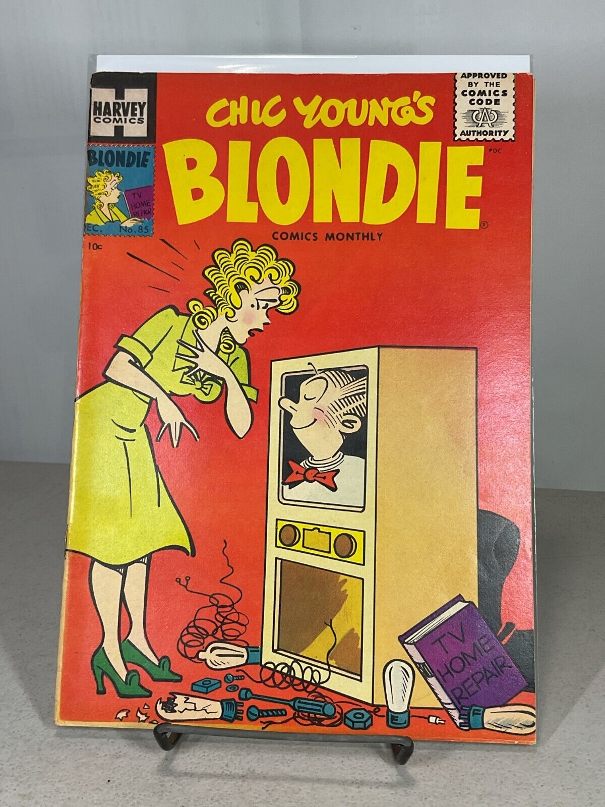 Harvey Comics Chic Young's Blondie #85 1955 VF