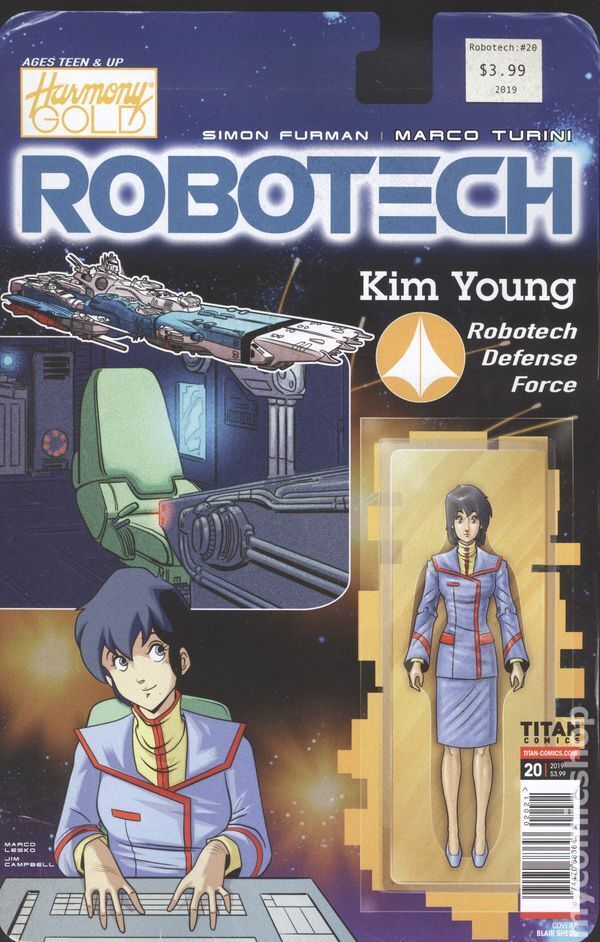 Robotech #20B VF 2019 Stock Image