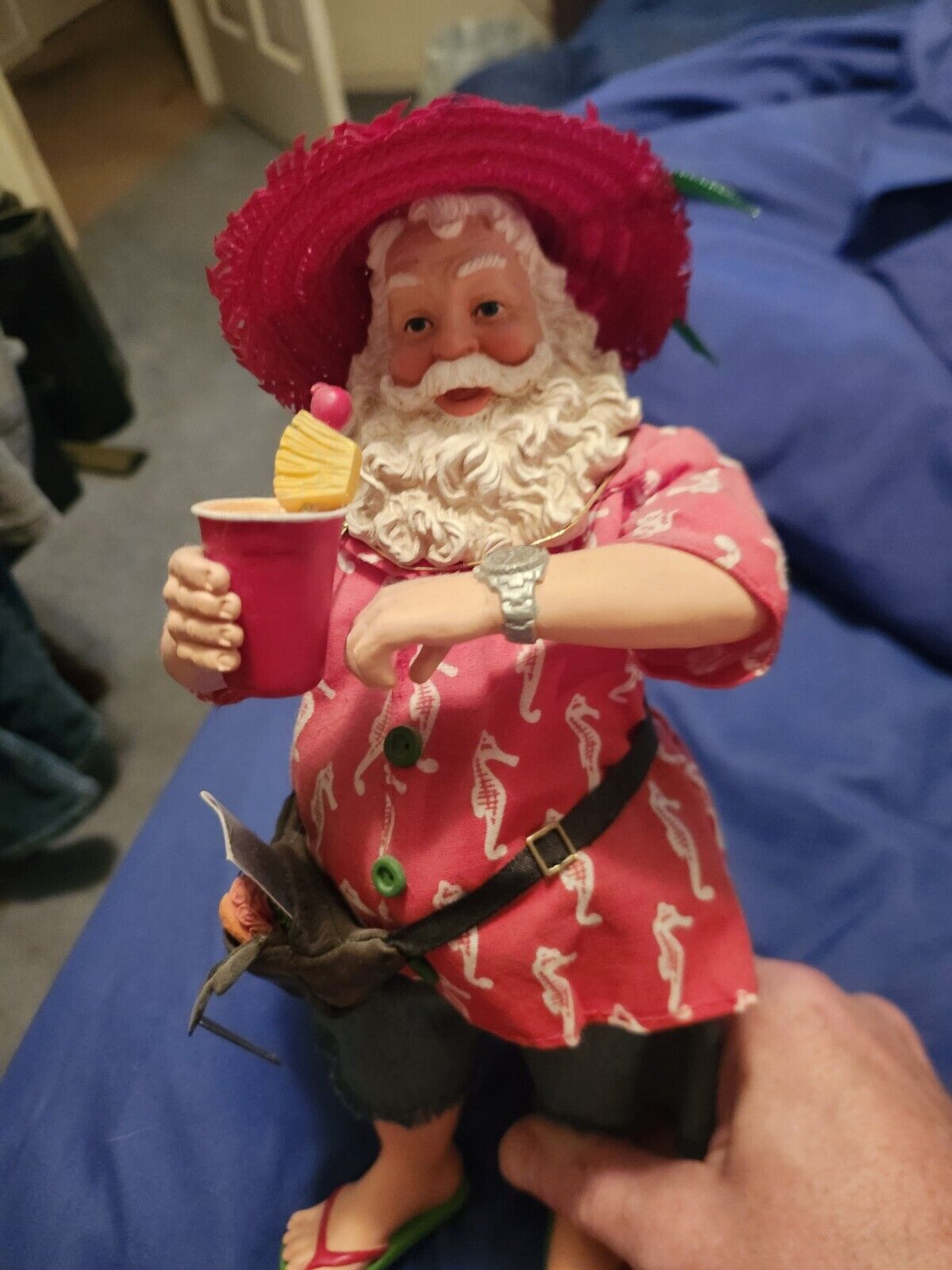 Clothtique Possible Dreams Proceed To Party Santa Figure