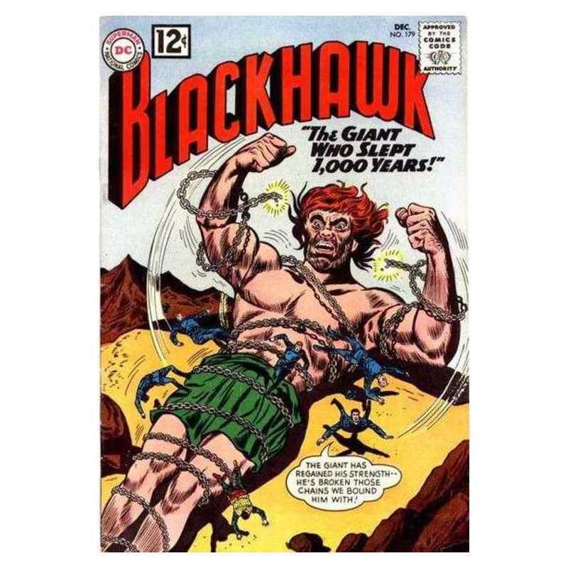 Blackhawk (1944 series) #179 in Very Good minus condition. DC comics [p;