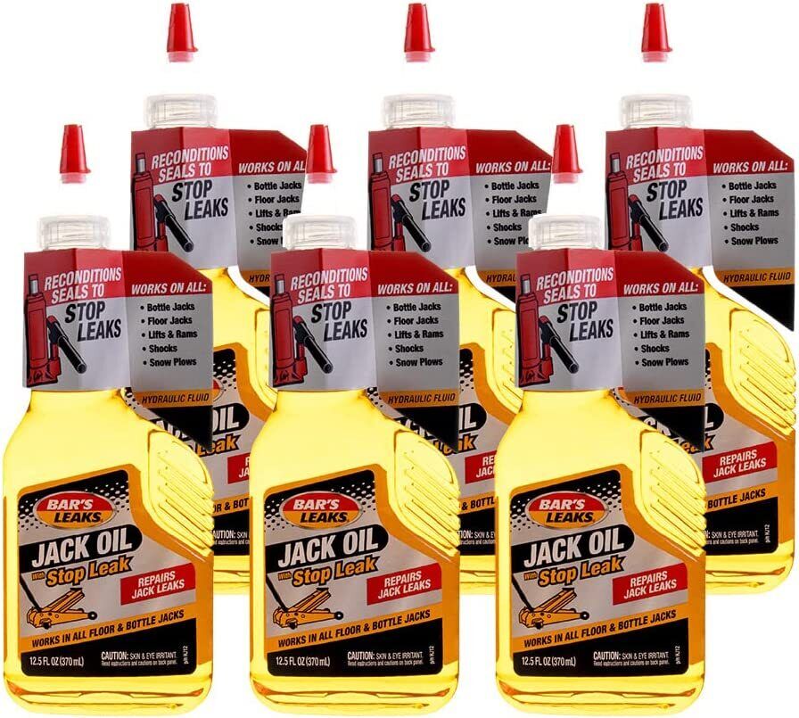 Bar\'s Leaks HJ12-6PK Jack Oil with Stop Leak - 12.5 oz, (Pack of 6)