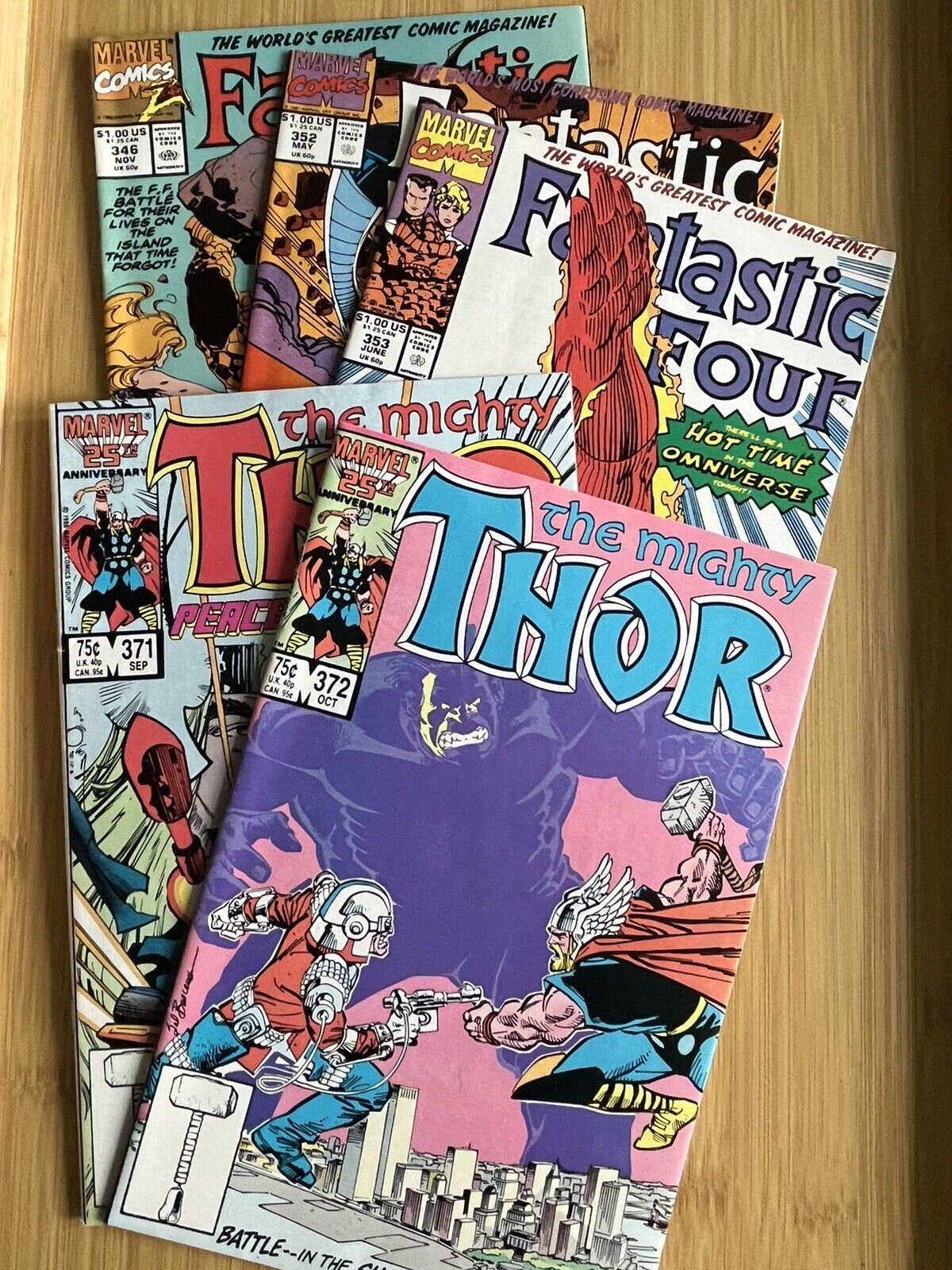 Thor and Fantastic Four - Loki/TVA comic book bundle
