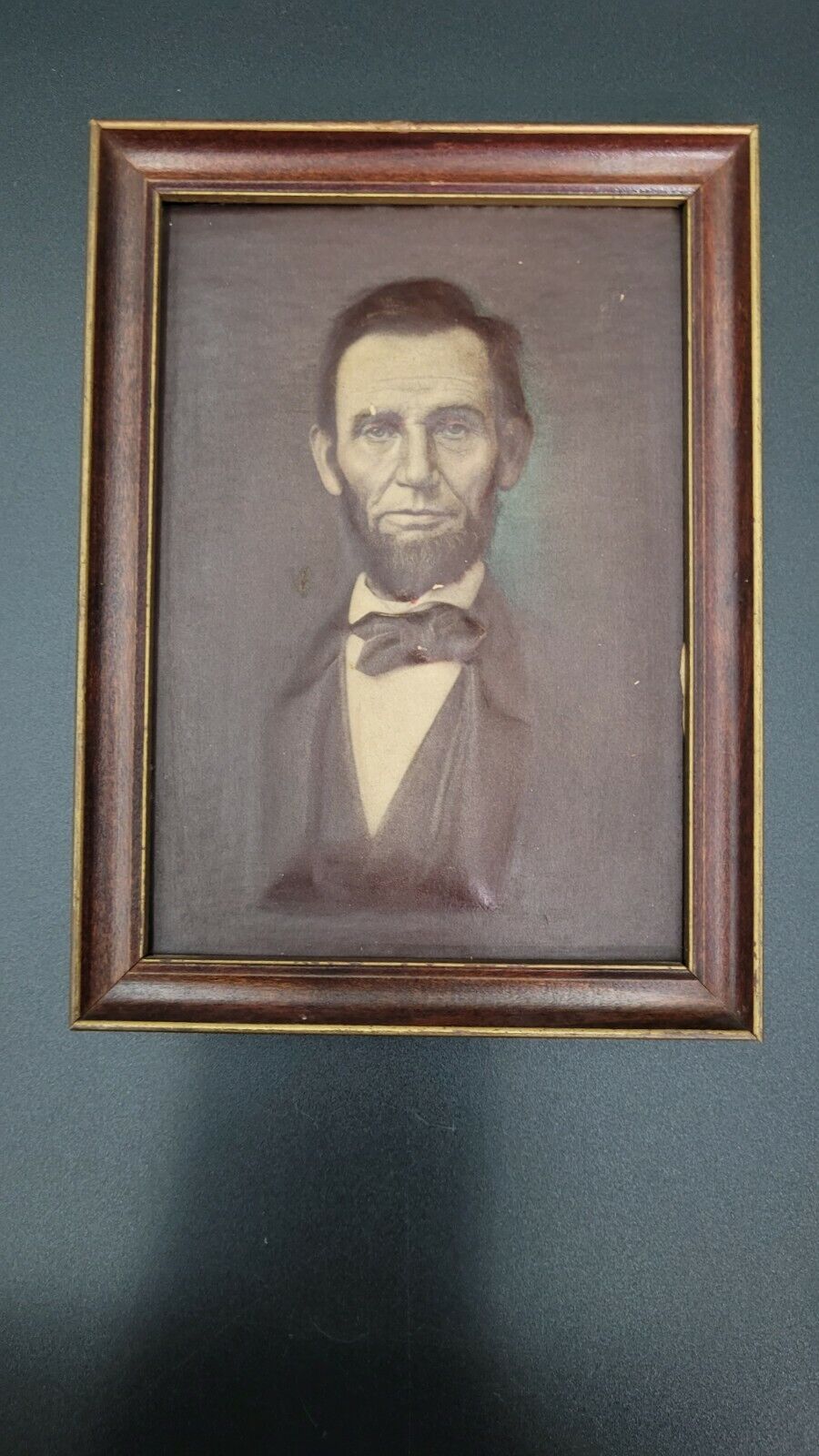 Vintage portrait President Abraham Linkoln