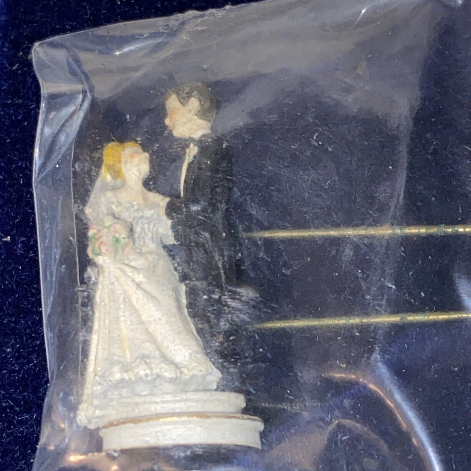 Olszewski Goebel Miniature Bride and Groom Figurine, \