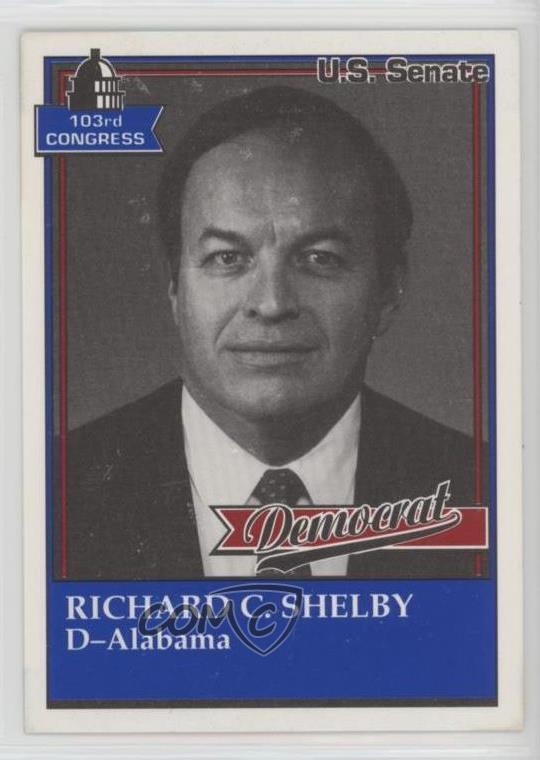 1993 National Education Association 103rd Congress Richard Shelby 0w6