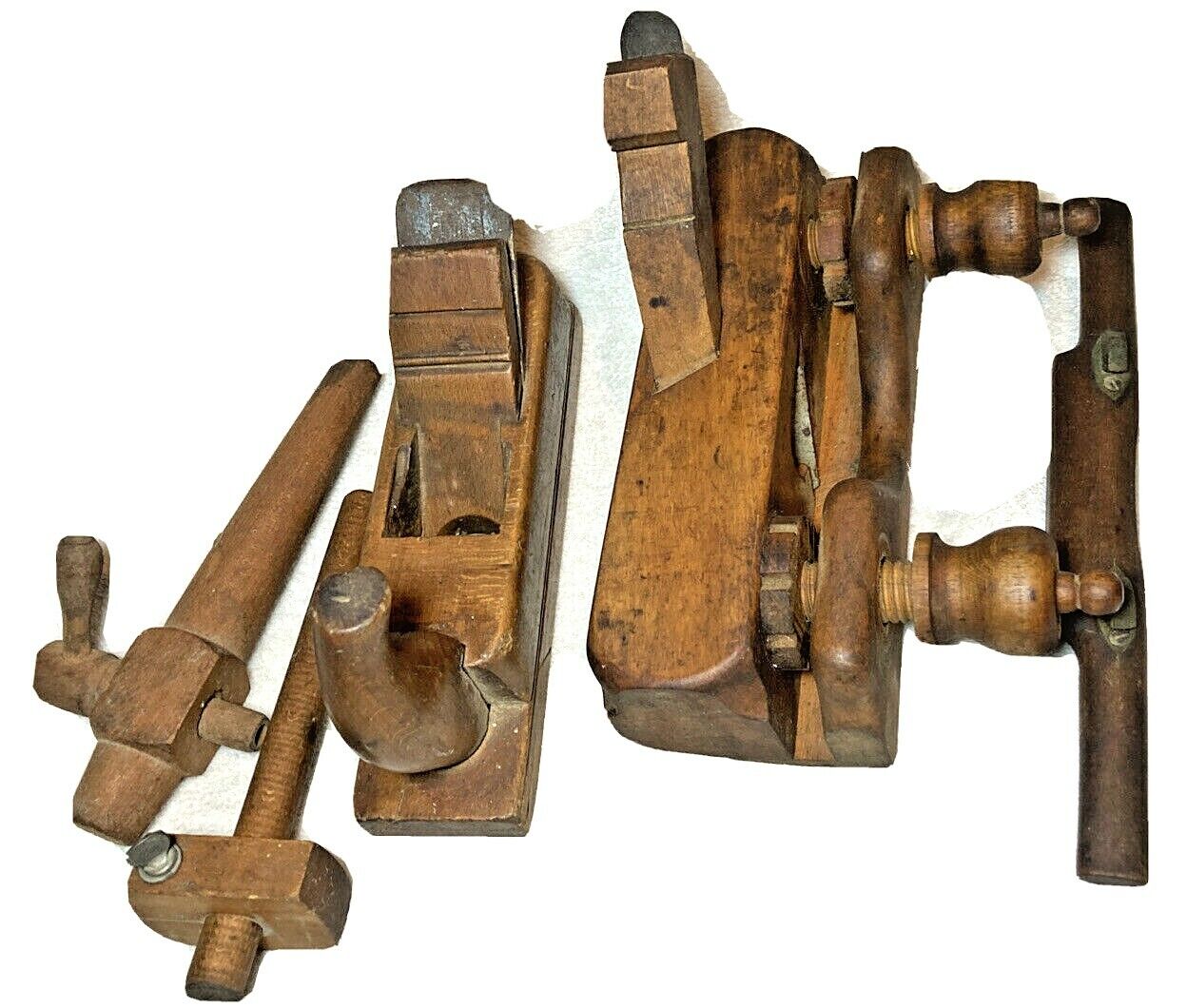 Joh Weiss Sohn Wien woodworking hand plane skew cutter Austria antique tool lot