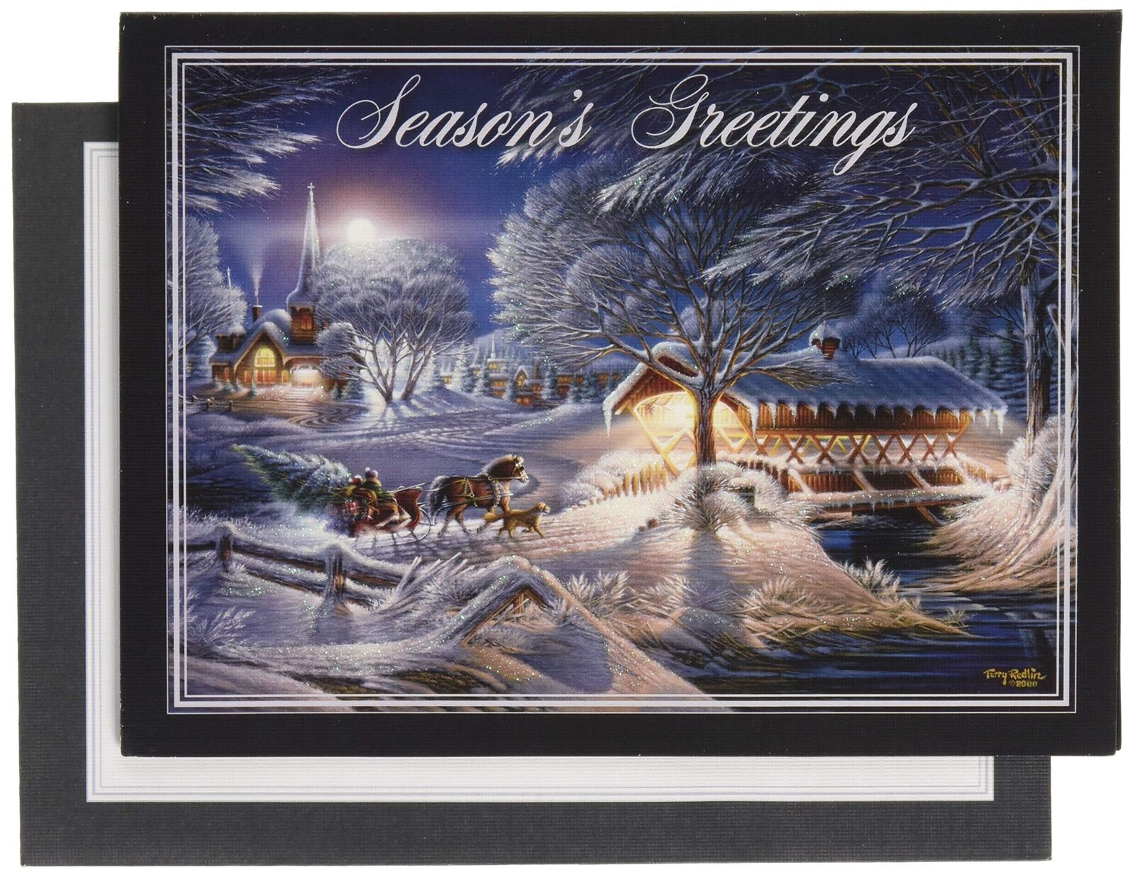 Lang Evening Frost Classic Christmas Cards (2004040)